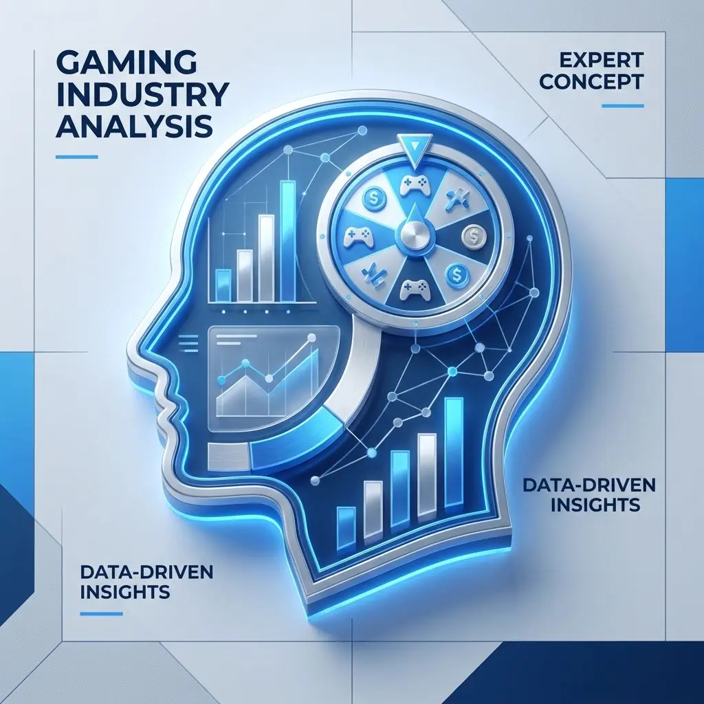 Abstract expert icon for promotions analysis
