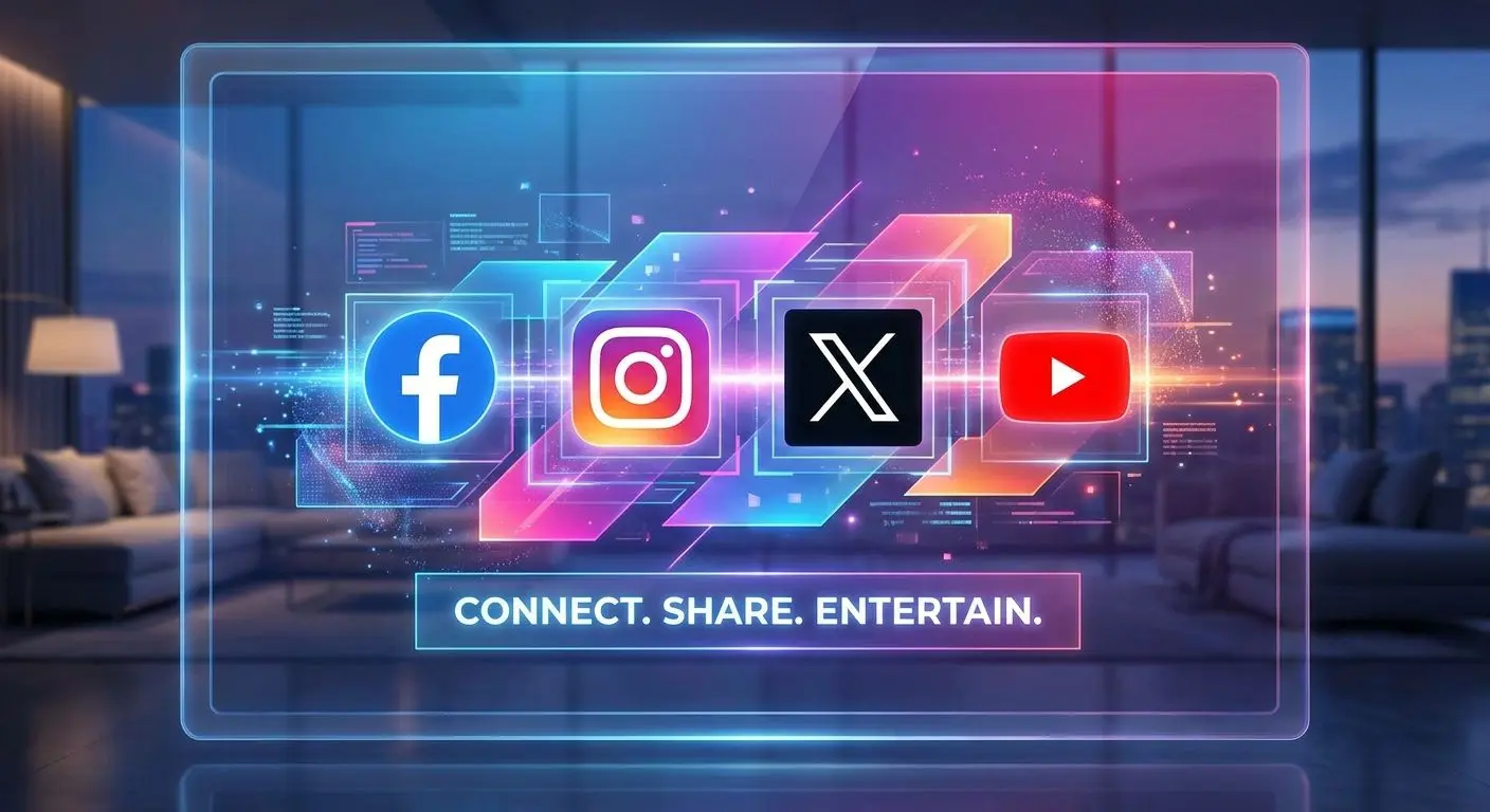 Social media collage for official PlayOJO channels