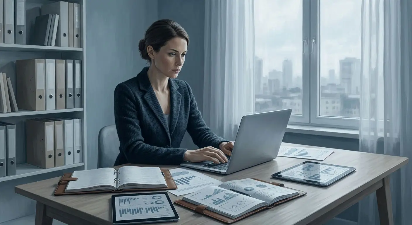 Fictional iGaming expert reviewing promo code information on a laptop